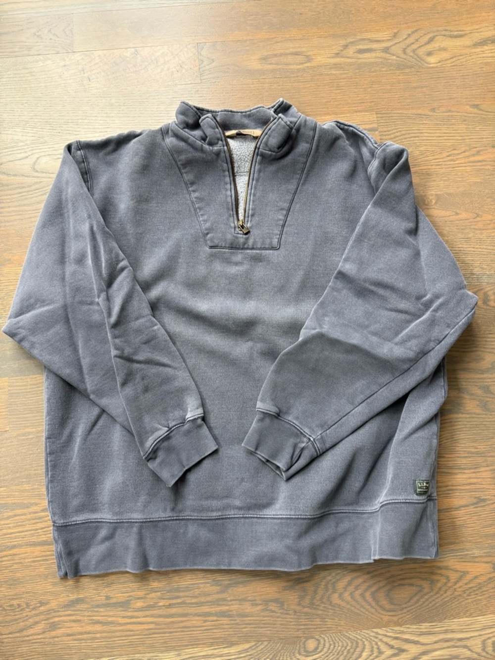 L.L. Bean Men's Zip-Up Sweater - Charcoal